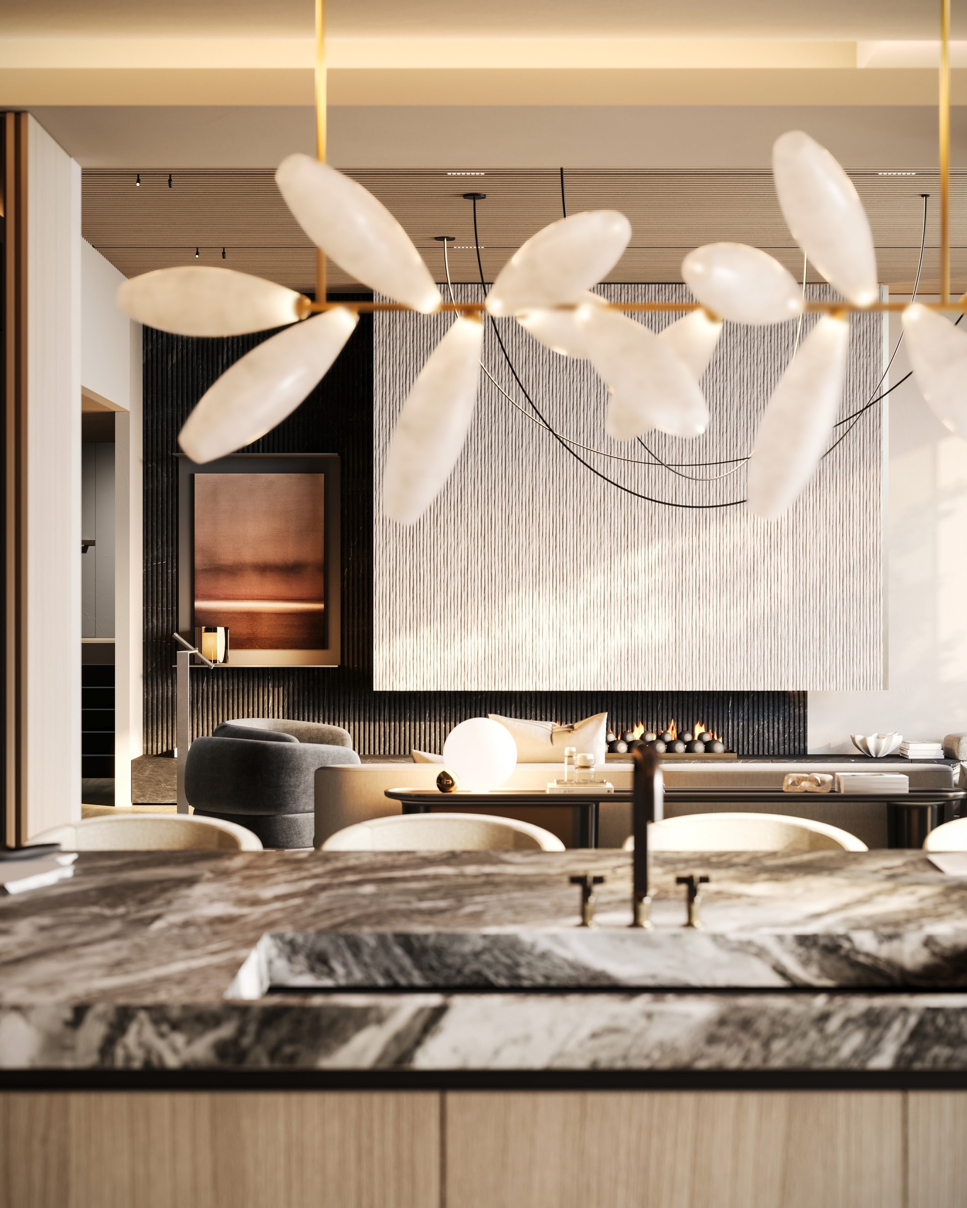 Interior Design, Sonoma, New Key Construction