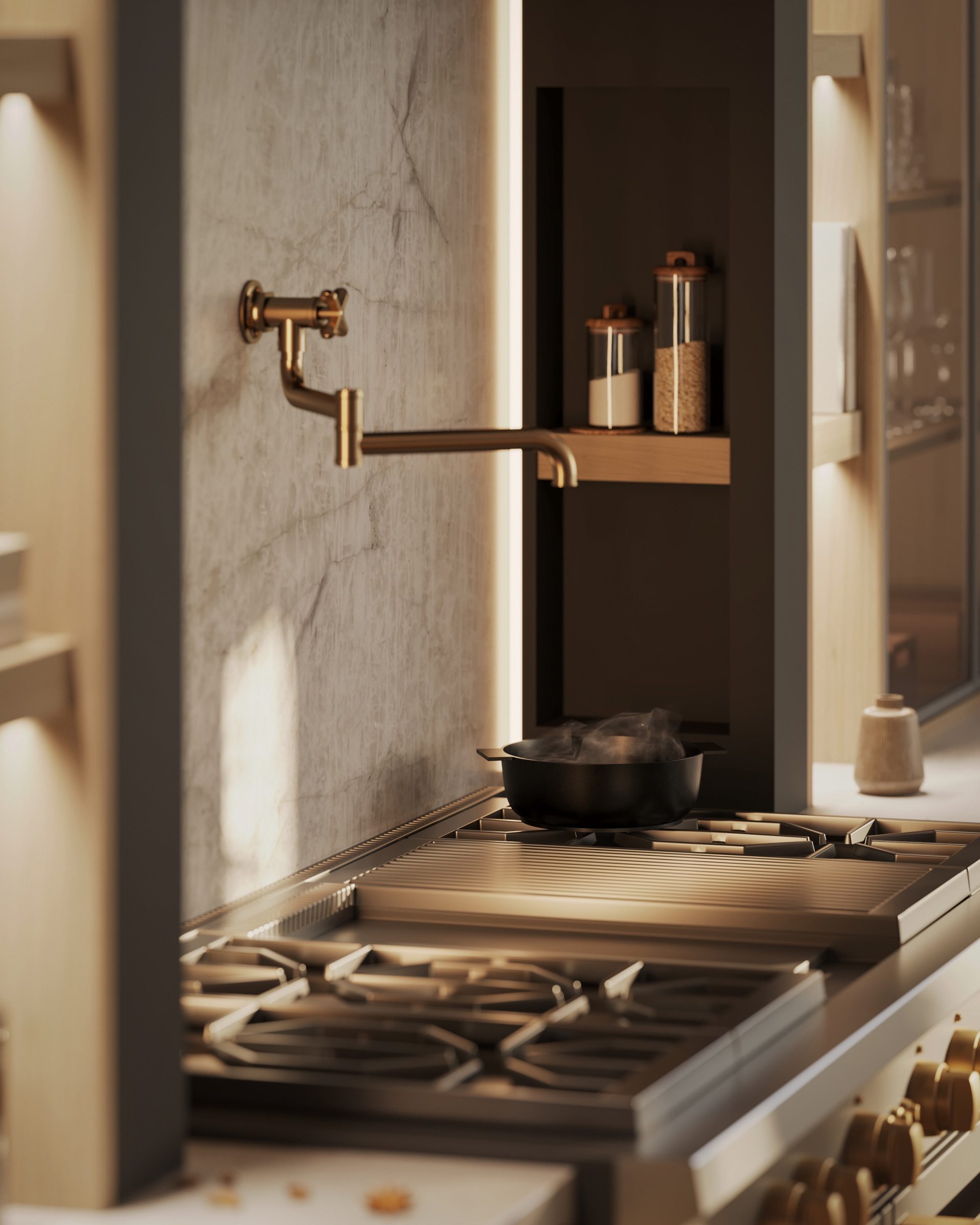 Interior Design, Moraga, New Key Construction